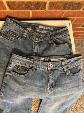 DKNY SOHO Flare Vintage Light Wash Jeans